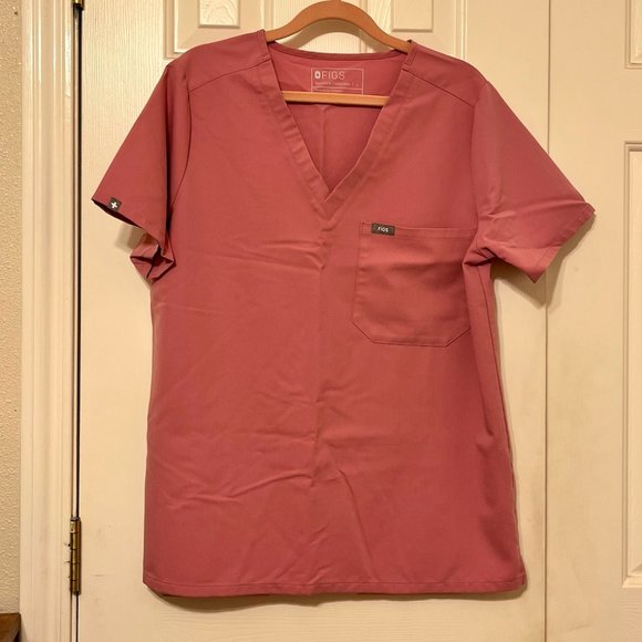 Figs Scrub Set - Chalk Pink - Large - Picture 2 of 8